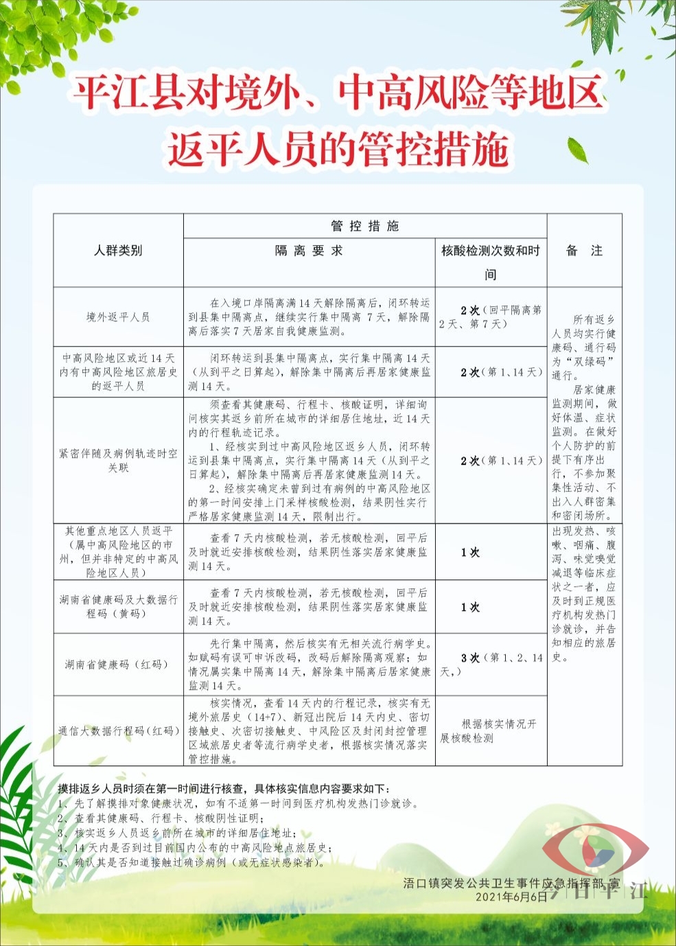 浯口镇：关于切实加强当前新冠肺炎疫情常态化防控工作的通知