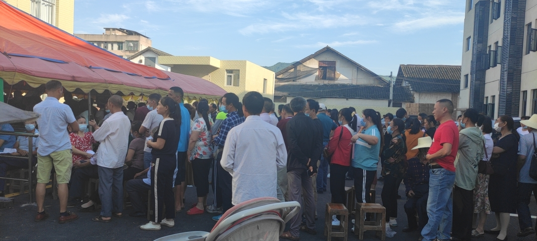 我为群众办实事，疫苗接种我先行