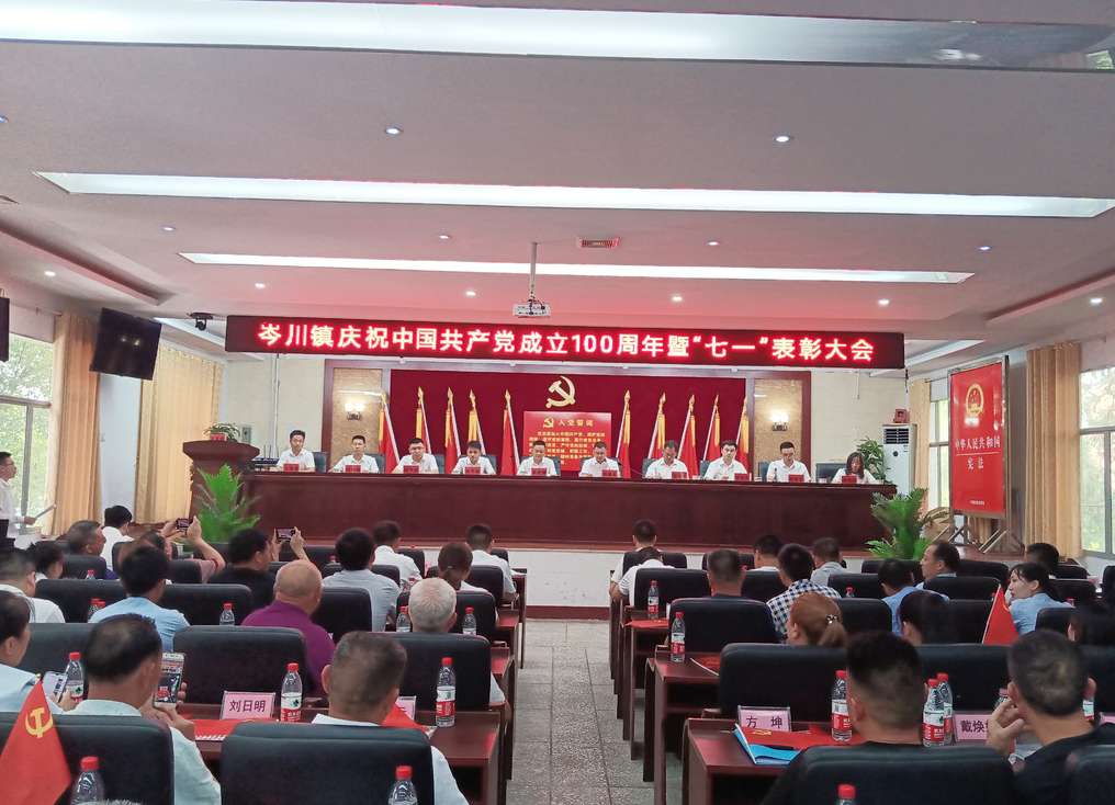 新时代·新使命·新征程 | 岑川镇召开庆祝中国共产党成立100周年暨“七一”表彰大会