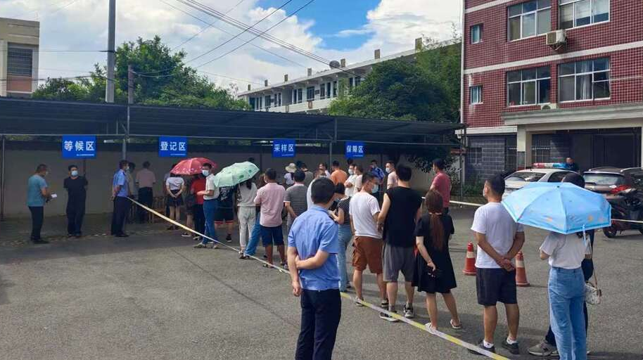 板江乡：开展全流程全员核酸检测实战演练