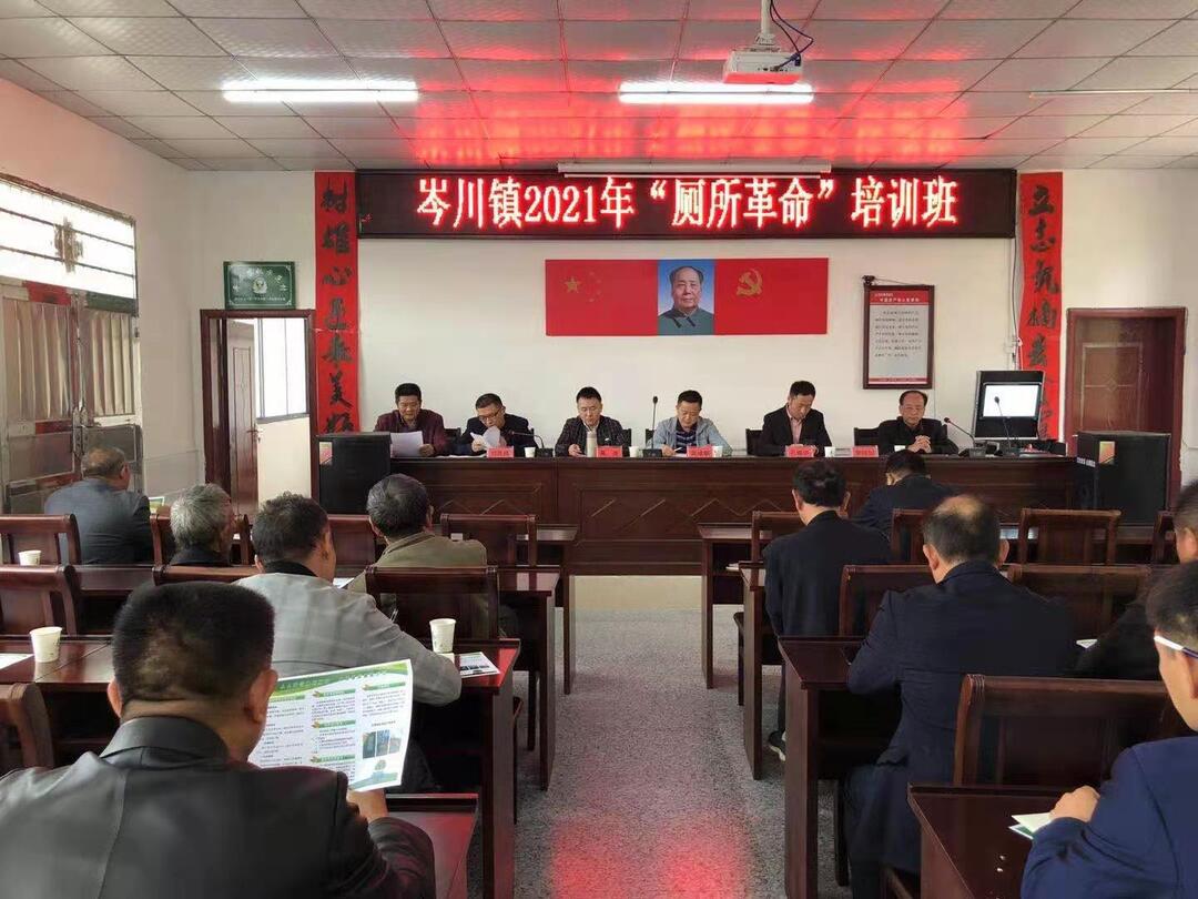 岑川镇召开2021年厕所革命工作培训班暨“首厕过关制”现场会