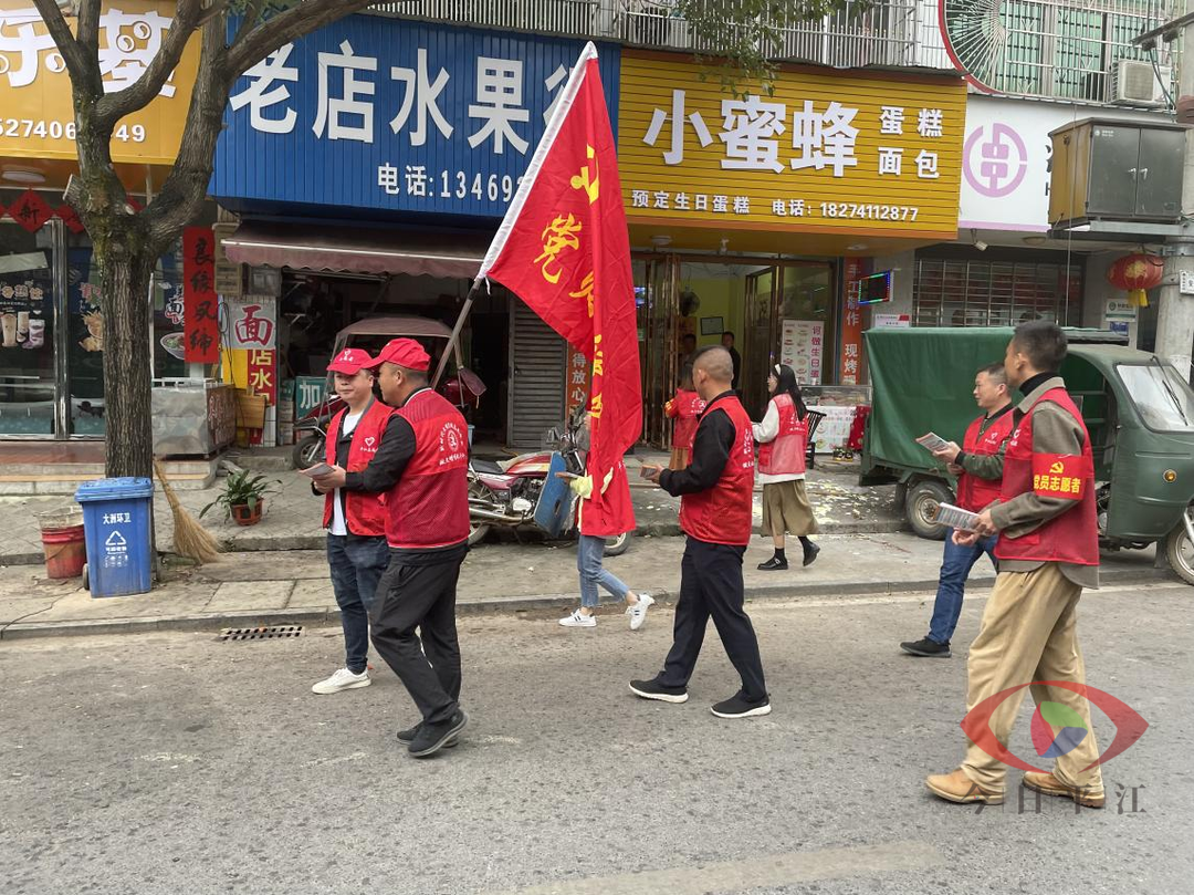 “三联一创”大洲乡机关支部党员在行动