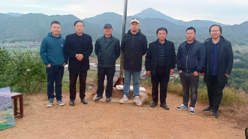 三墩美景皆入画——采风写生走进三墩乡