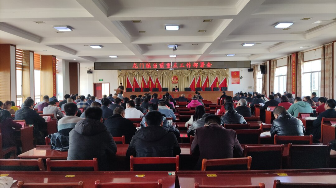 龙门镇：传达学习党的十九届六中全会精神