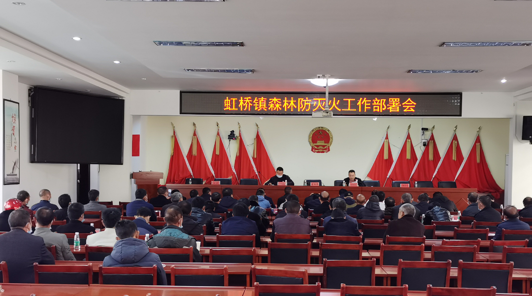 虹桥镇多管齐下狠抓森林防火安全