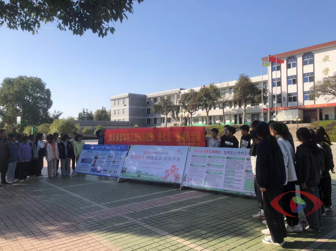 禁毒防艾，携手同行——加义镇开展禁毒防艾宣传活动