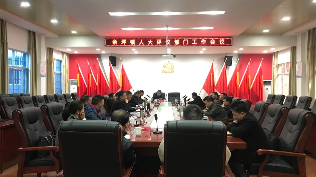 以评促优！余坪镇人大开展工作评议，促进部门工作提质增效