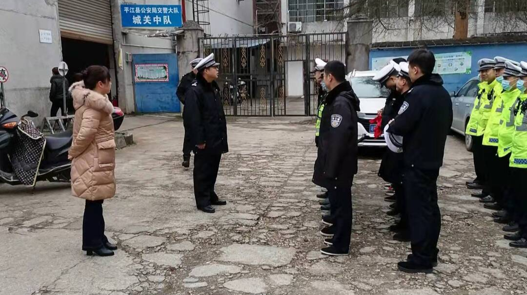 汉昌街道：持续深入推进“戴帽工程”  全力确保交通安全