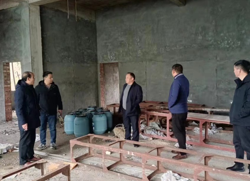 擂响发展新“鼓点”——安定镇开展节后“大走访大排查大防控大整治”行动