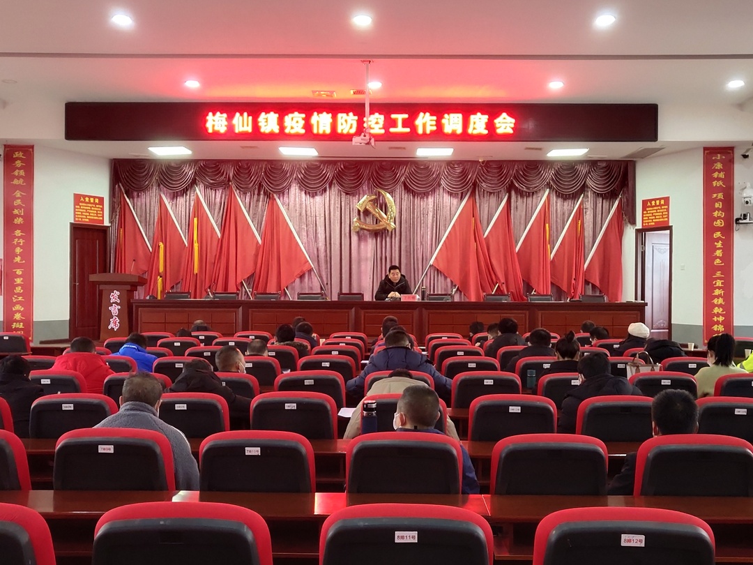 守牢底线，再强举措 | 梅仙镇召开疫情防控工作调度会
