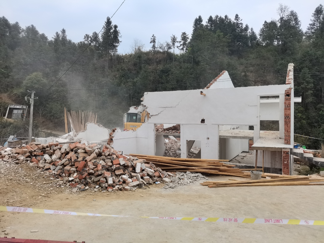 违建！拆！——童市镇这一处违章建筑被拆除