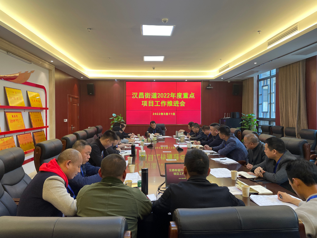 汉昌街道：落实“十个加强”   推进项目建设