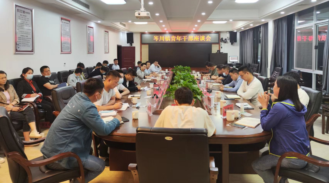 岑川镇：话成长，出点子，共奋斗！这场青年干部座谈会很走心