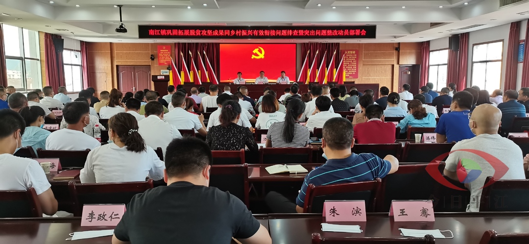 南江镇：从严从实抓好问题整改 全力以赴推动有效衔接