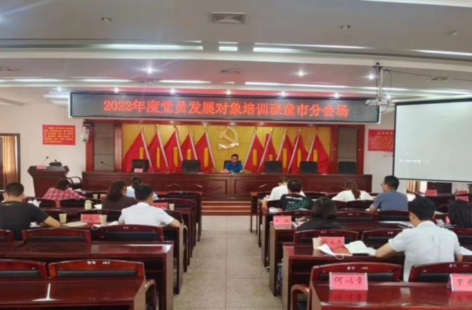 喜迎党的二十大，童市镇高质量发展党员