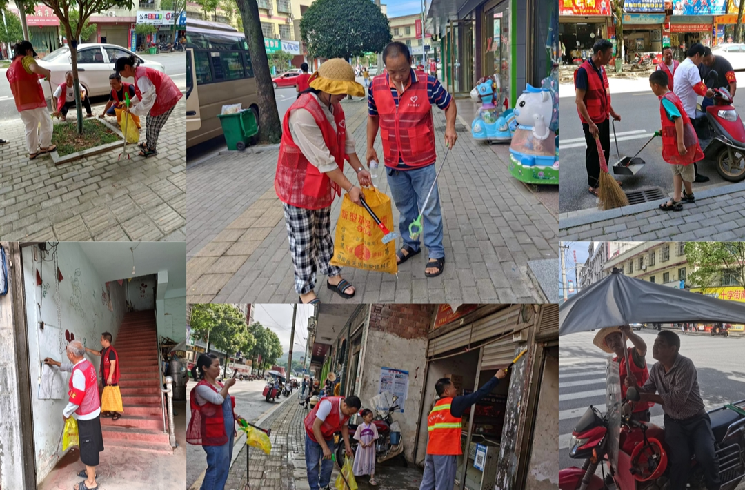 【新时代文明实践】扮靓夏日童市的“志愿红”