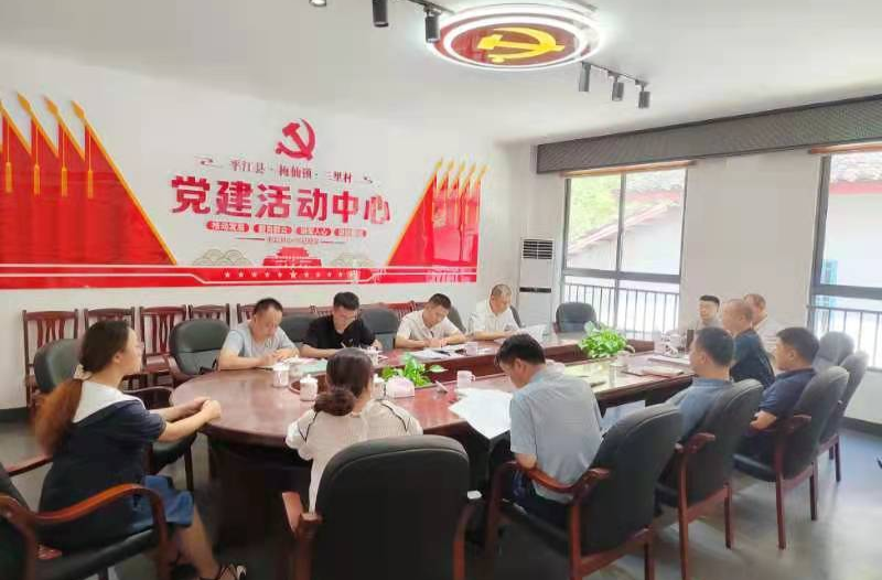 陈鑫到梅仙镇三里村调研指导 清廉乡村建设工作