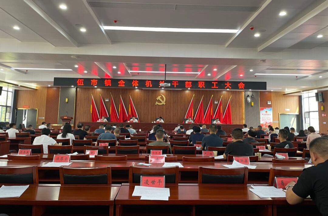 伍市镇：“多会合一”抓重点，看我们怎么部署？