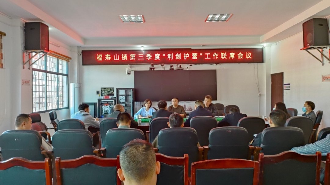 福寿山镇召开2022年第三季度“利剑护蕾”  专项工作联席会