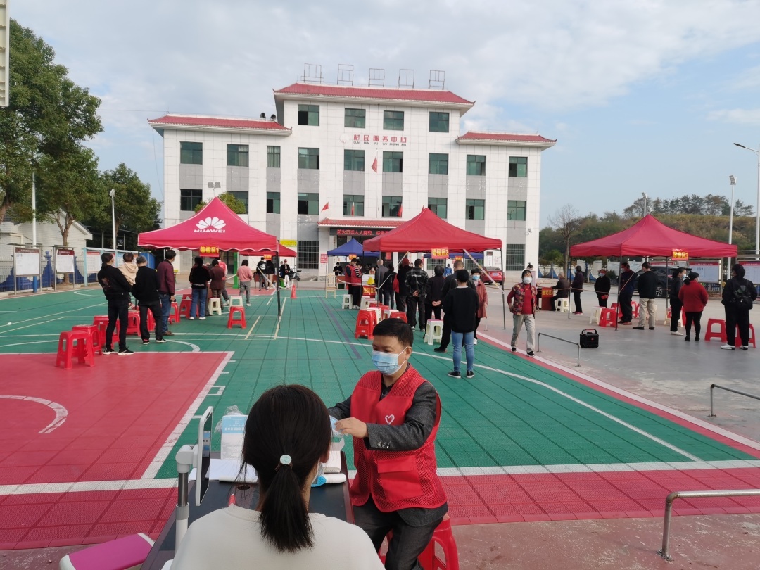 直击长寿镇中心城区全员核酸检测实战演练现场！