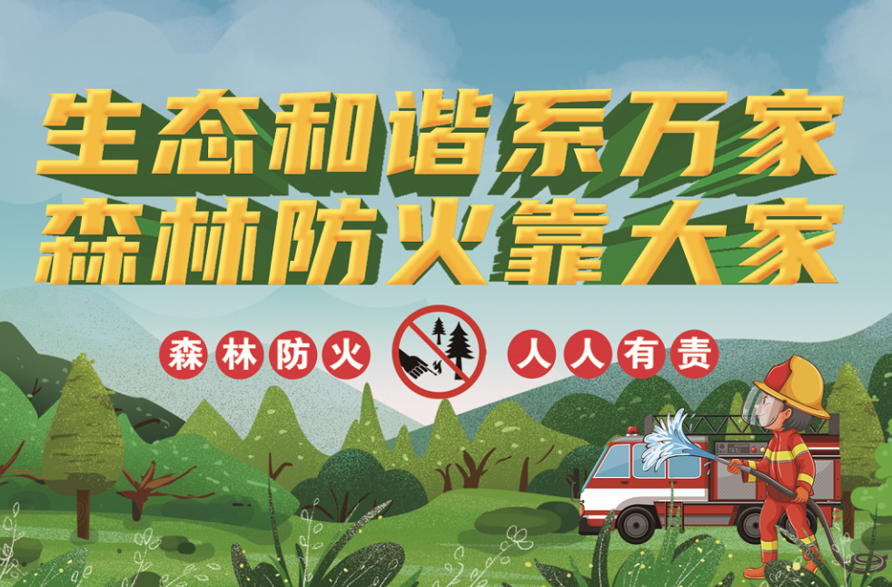 关于春节期间加强森林防火工作致全镇人民的公开信