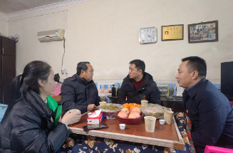 爱在上塔市，祥和过大年③▏我镇开展“大走访，送温暖”活动