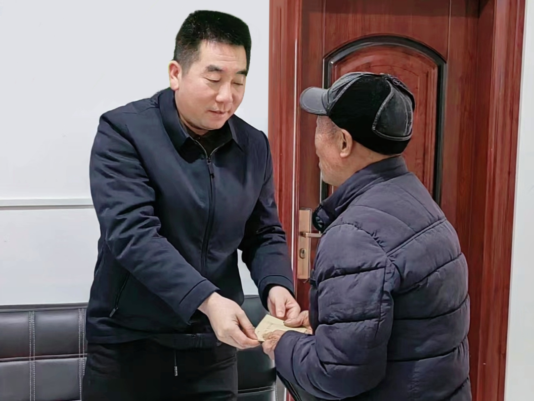 新春慰问传真情，浓浓关怀暖人心——三墩乡开展新春走访慰问活动