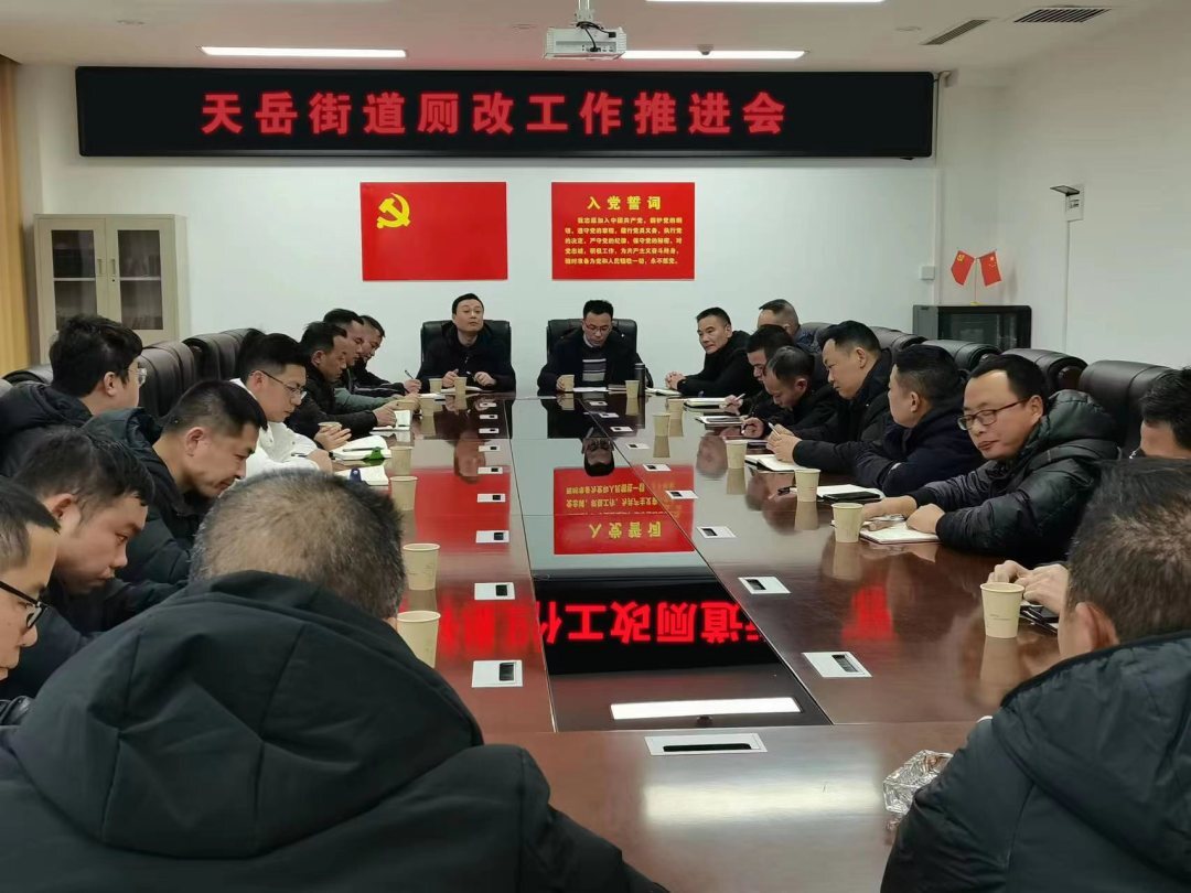 天岳街道：农村厕改 办好“小角落”里的“大民生”