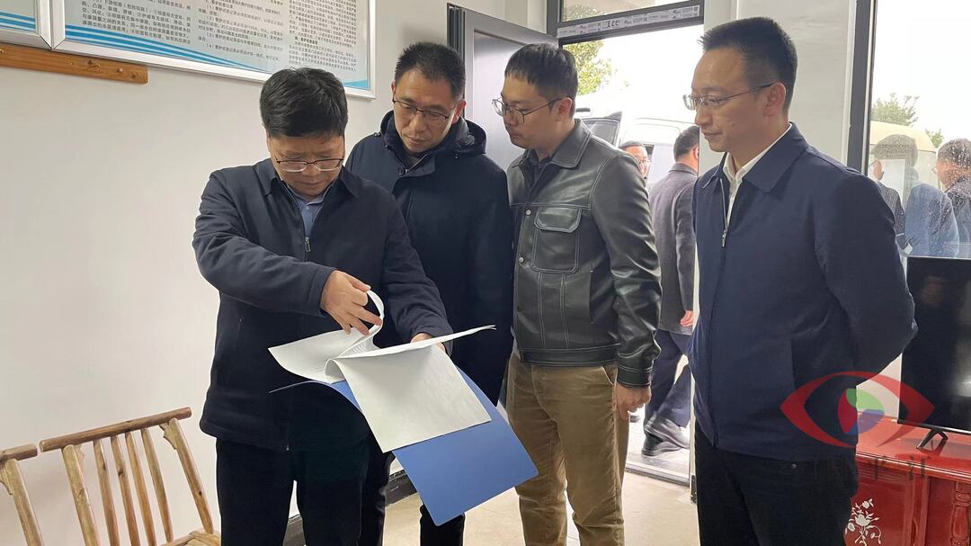 杨诗君来我县督查防汛备汛工作