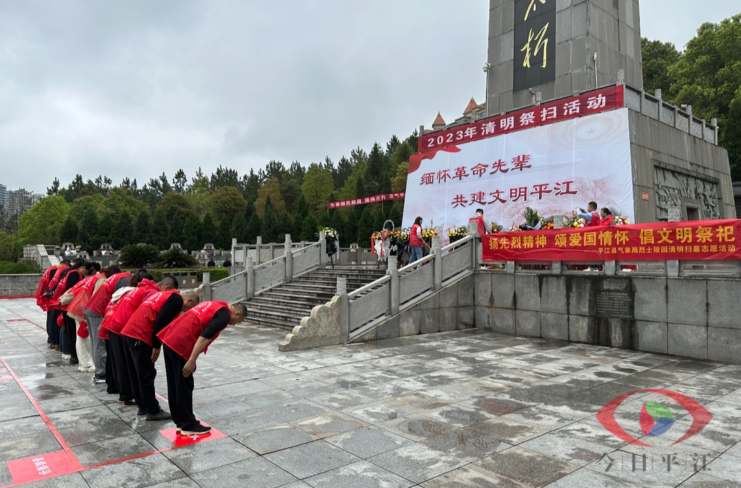 县气象局：开展清明祭扫主题党日活动