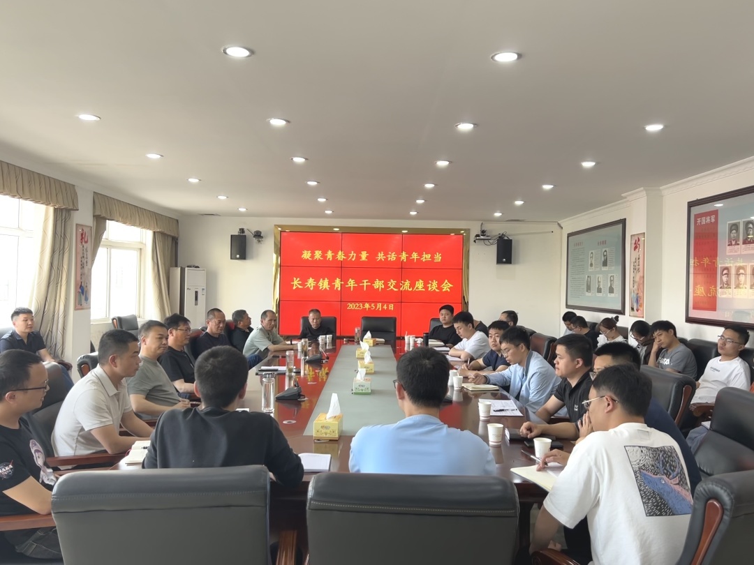 凝聚青春力量 共话青年担当 ——长寿镇召开青年干部交流座谈会