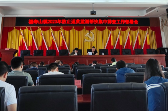 福寿山镇：扎实开展防止返贫监测集中排查工作