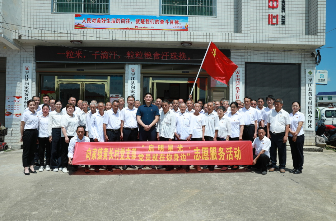 党员在行动，点亮向家“志愿红” ——向家镇开展“启明星光·党员就在你身边”志愿服务系列活动之六