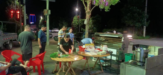 护航夜市经济，守护舌尖安全——三墩乡开展夜市食品安全专项检查