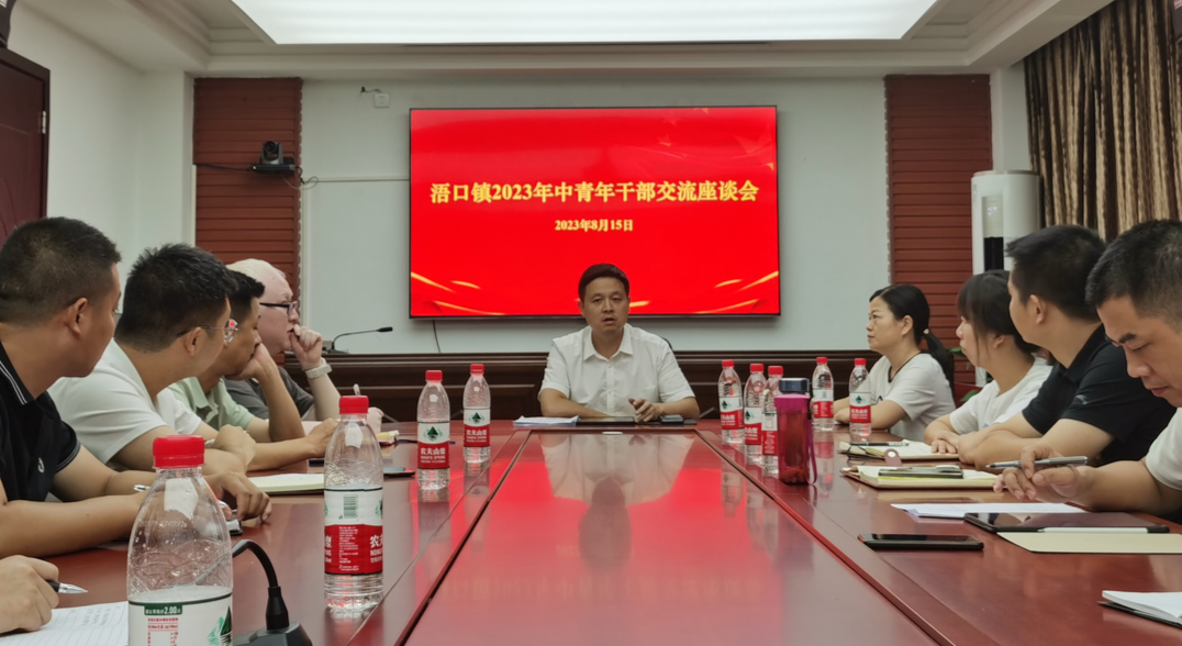 践行使命担当 展现青春风采——浯口镇召开中青年干部交流座谈会