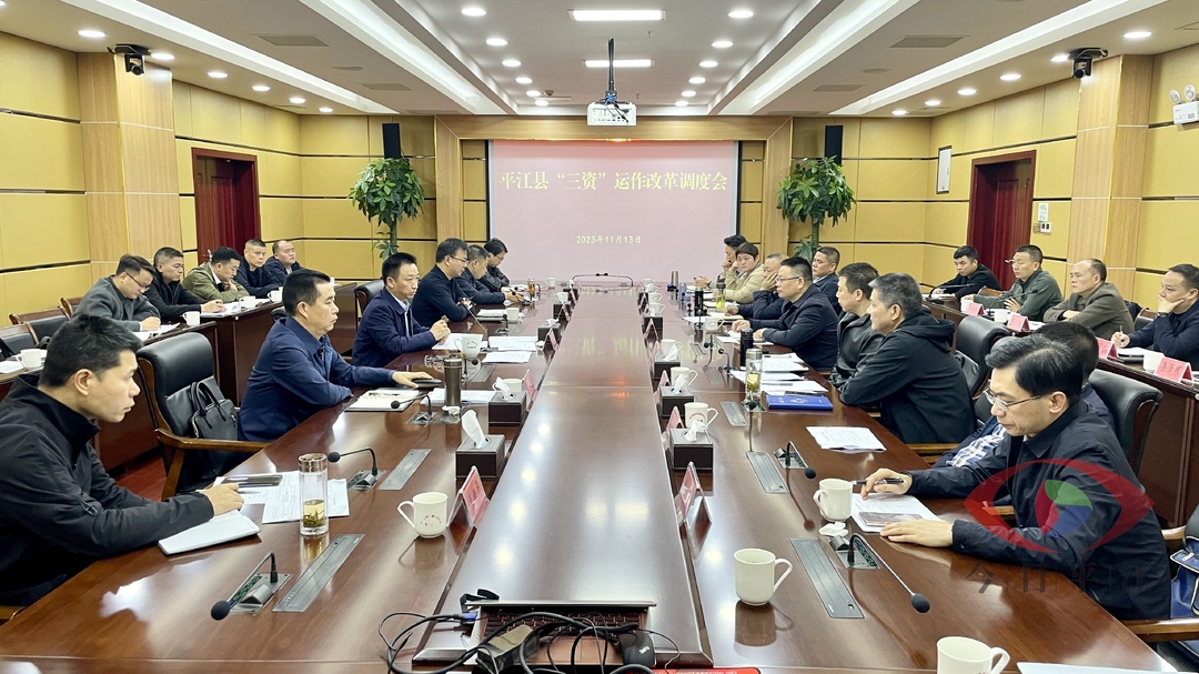 彭方建主持召开“三资”运作改革调度会