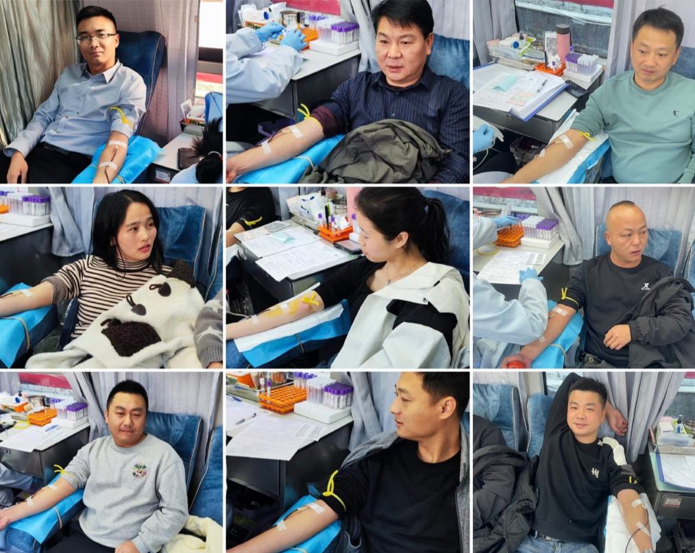 大洲乡积极组织开展无偿献血活动