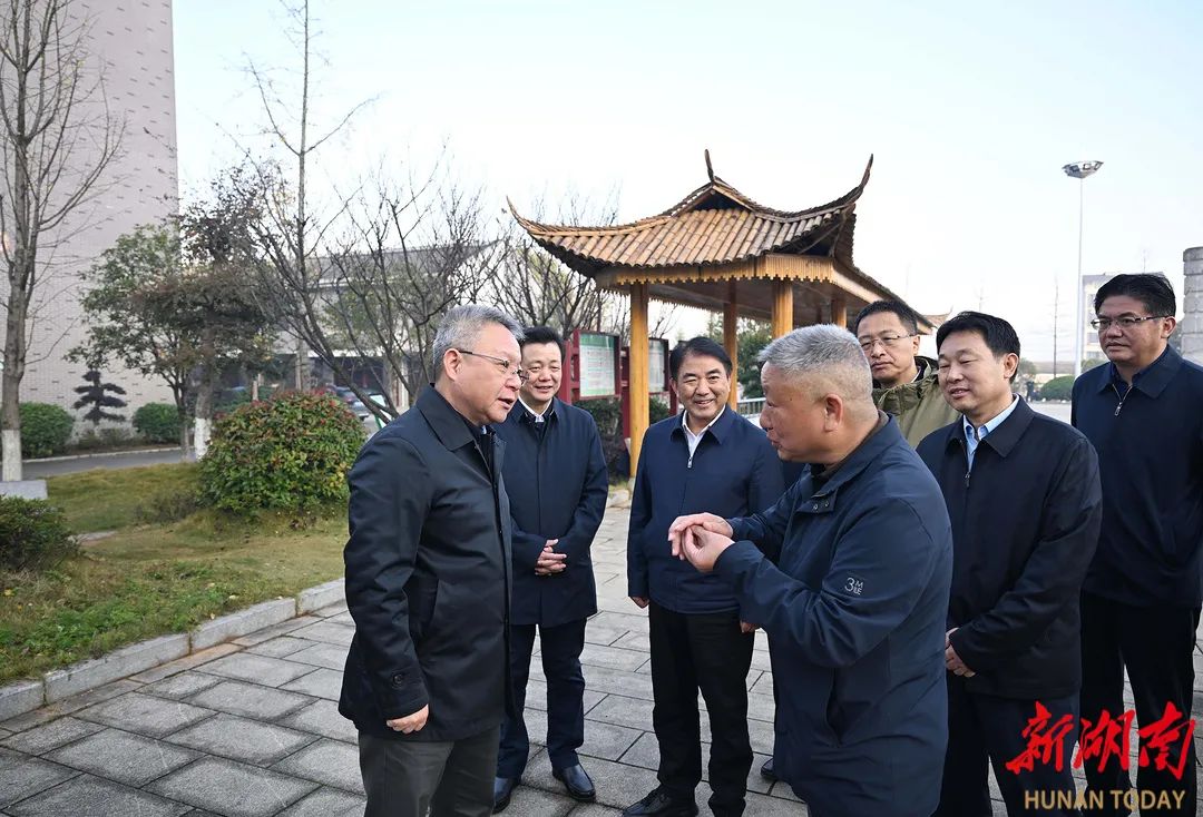 省委书记沈晓明在岳阳调研