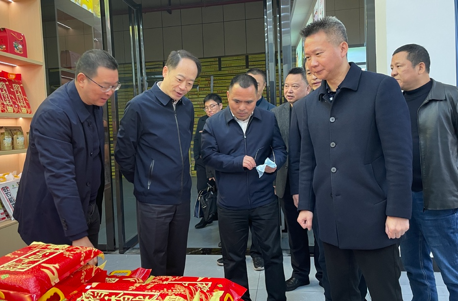 省供销合作总社来平调研