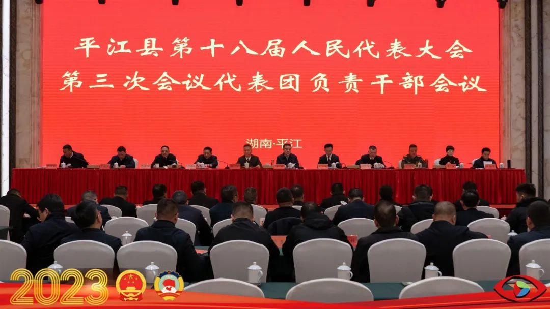 聚焦两会 | 县十八届人大三次会议代表团负责干部会议召开