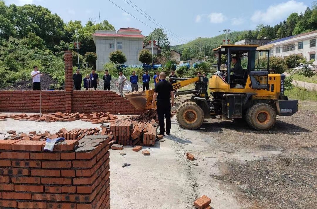 浯口镇：拆违控建，一直在行动！