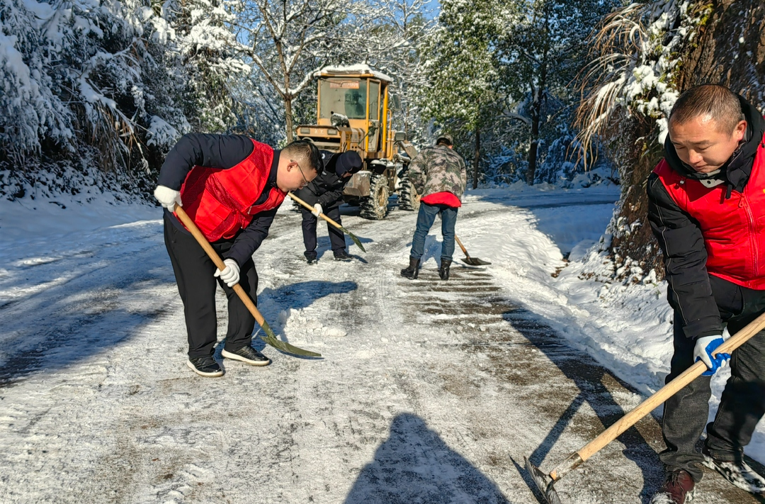 冬季安全丨岑川镇积极行动，全力应对低温雨雪冰冻天气