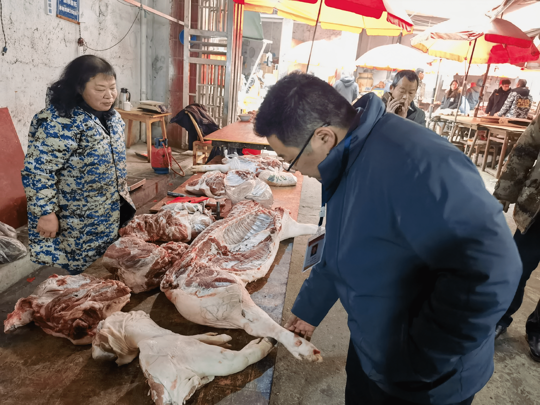 【守护平安 守望幸福】南江镇组织开展食品安全“年关守护”行动