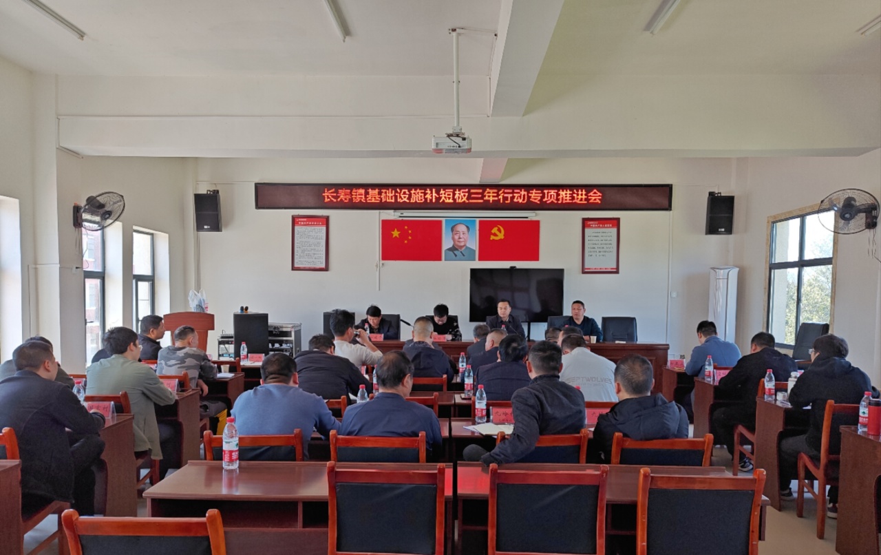 【“九大三年行动”·基础设施补短板篇】长寿镇基础设施补短板三年行动专项推进会召开