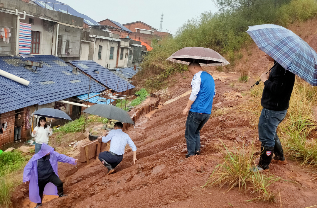 战暴雨、排险情、护民安！——加义党员干部打好防汛“主动仗”