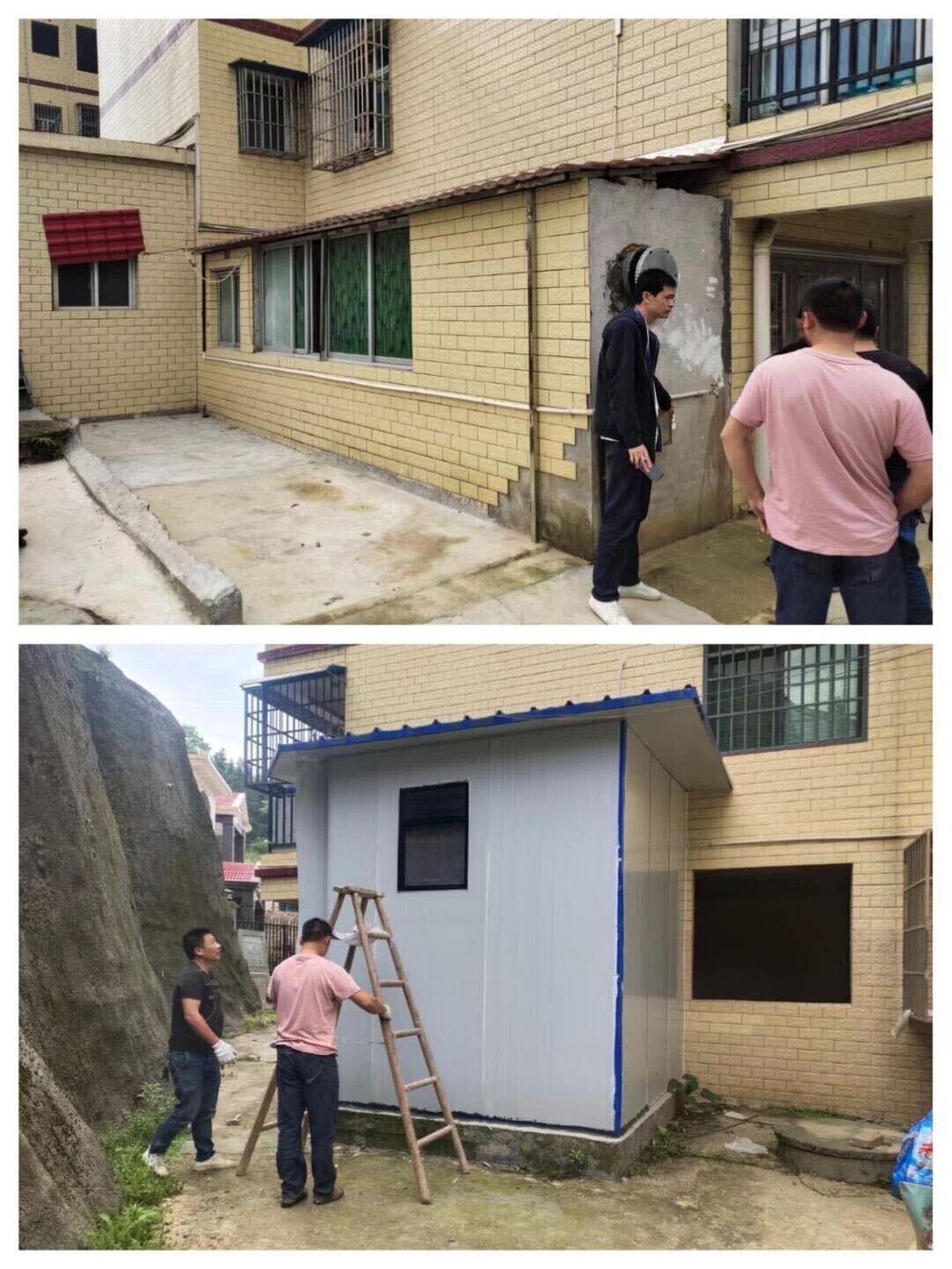 瓮江镇：依法拆除违法建筑，坚决遏制乱搭乱建