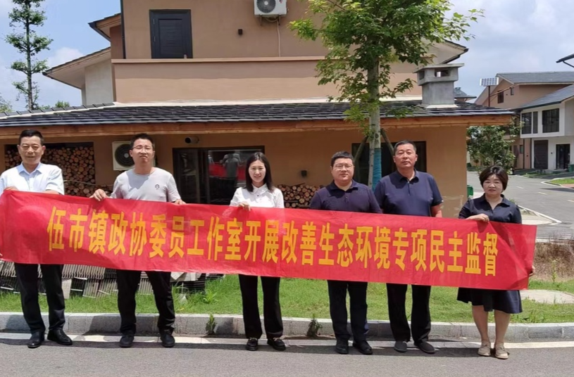 伍市镇：民主监督助力乡村人居环境整治