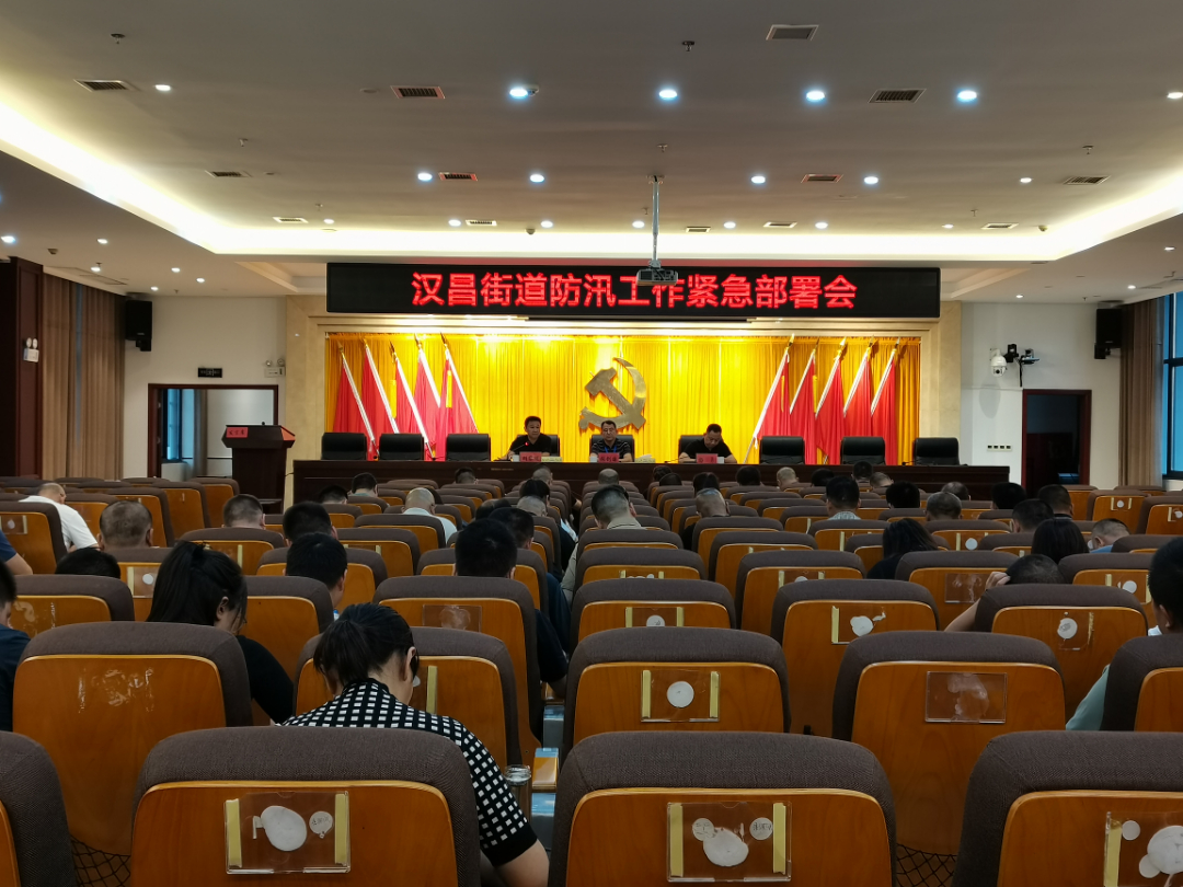 汉昌街道：打好防汛组合拳 筑牢度汛安全网