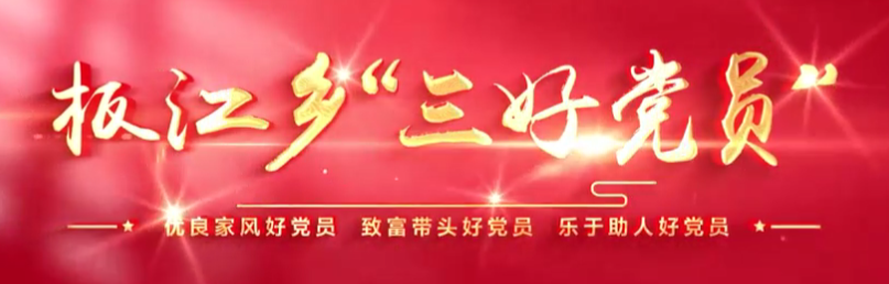 【红色板江】学先进榜样，做时代先锋，板江乡“三好党员”风采展示