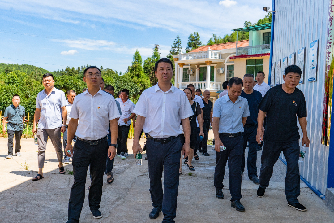 观摩先进学经验 开拓思路谋发展——梅仙镇召开半年产业发展现场督战会